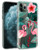 Hekodonk Compatible iPhone 11 Pro Case, Flower Clear Design TPU Bumper Protective Silicone Shockproof Protective Flexible Anti-Scratch Cover for Apple
