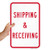 SmartSign Shipping & Receiving Sign | 12" x 18" Aluminum