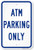 SmartSign "ATM Parking Only" Sign | 12" x 18" Aluminum