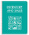 BookFactory Business Inventory & Sales/Inventory and Sales Ledger Book/Log Book/Notebook - 120 Pages, 8.5" x 11" (LOG-120-7CW(Inventory-Sales)-BX)