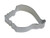 CybrTrayd RM-0890 R&M Conch Shell 4" Cookie Cutter, Metallic