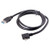 Cablecc 1.2m 90 Degree Right Angled Micro USB Screw Mount to 3.0 Data Cable for Industrial Camera