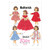 BUTTERICK PATTERNS B6265OSZ 18" Doll Clothes, One Size Only