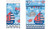Unique Industries Nautical Boys 1st Birthday Plastic Tablecloth, 84" x 54" with Pack of 8 Unique Industries Nautical Boys 1st Birthday Goodie Bags