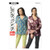 BUTTERICK PATTERNS B5905 Misses' Top Sewing Template, Size A in One Envelope
