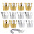 TableRe 24 Pack King Crowns Foil Paper Party Crown Hat Cap for Birthday Celebration Baby Shower Photo Props