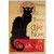Tournee du Chat Nir by Theophile A Steinlen, 18x24-Inch Canvas Wall Art