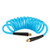 WYNNsky 1/4''?0ft Recoil PU Air Hose, Air Compressor Hose with Swivel Fittings and Bend Restrictors