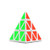 Ganowo Pyramid Magic Cube Speed Cubes Puzzle 3x3 Toys for Kids