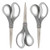 Fiskars 8 Inch Titanium Softgrip Scissors, Grey 3 Pack