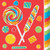 16-Count Paper Lunch Napkins, Sugar Buzz