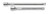 SK Hand Tools 40159 1/2" Drive SuperKrome Extension 3"
