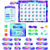 Creative Teaching Press Mystical Magical Bulletin Board (Interactive Calendar Set For Home or School), Multi (8593)