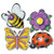Pkgd Springtime Friends Cutouts   (4/Pkg)