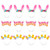 Amosfun 12PCS Easter Decoration Headband Rabbit Ears Chick Hair Loop Set Headband Happy Easter Headwear Accessories Easter Gift for Girl Kid Baby