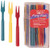 Creative Converting 30 Count Cocktail Forks, Assorted Colors