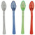 Creative Converting 24 Count Plastic Spoons, Mini, Assorted Colors