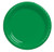 Creative Converting Touch of Color 20 Count Plastic Dinner Plates, Emerald Green