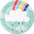 Over the Rainbow Dessert Plates, 24 ct