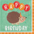 Hedgehog Party Happy Birthday Napkins, 48 ct