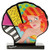Enesco Disney by Britto The Little Mermaid Ariel Shell Stone Resin Figurine, 5", Multicolor
