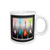 3dRose Framed 4 Heavy Metal n Rock Guitars Ceramic Mug, 11-Ounce