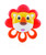 Nuby S16 Vibrating Teether - Lion and Octopus Characters - Assorted Styles