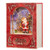 RAZ Imports 8.5 " Santa and Sleigh Lighted Water Book (Water Lantern) Lighted Christmas Snow Globe with Swirling Glitter
