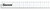 Starrett AMSE-1500 Aluminum Straight Edge Flat Rule, 59" Length