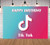 5x3ft TIK TOK Theme Photography Backdrops Blue and Pink Neon Happy Birthday Party Background Boys Girls Photo Studio Props Banner