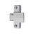Ideal Security NA87AA 87 Inside Fixed Latch for Storm Doors for Spring-Loaded Strikes, Silver