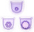 Wilton Cutting Insert Layer Flwr 3pc, Flower Set