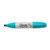 Sharpie Permanent Marker, Chisel Tip, Aqua, 4 Count