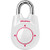 Master Lock 1500iDPNK Locker Lock Set Your Own Directional Combination Padlock, 1 Pack, White/Pink