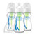 Dr. Brown's Options 3 Piece Wide Neck Glass Bottles, 9 Ounce