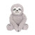 Lambs & Ivy Sloth Plush Gray Stuffed Animal Toy - Speedy