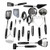 Chef Craft Select Stainless Steel Tool Set, Silver