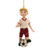 Kurt Adler 4-Inch Soccer Girl Christmas Ornament