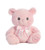 ebba Lil Girl Bear Plush, 10", Pink
