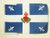 AZ FLAG Quebec Carillon-Sacré-Coeur Flag 18'' x 12'' Cords - French Canadian Roman Catholic Small Flags 30 x 45cm - Banner 18x12 in