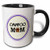3dRose Cavapoo Dog Mom Mug, 11 oz, Black