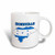 3dRose mug_58777_3"Honduran flag in the outline map and word Honduras" Magic Transforming Mug, 11 oz, Multicolor