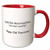 3dRose Happy 34Th Anniversary-298044 Hours Together Mug, 11 oz, Red