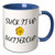 3dRose Suck It Up Buttercup Mug  11 oz  Blue
