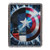 Marvel Captain America, "Star Agent" Woven Tapestry Throw Blanket, 48" x 60", Multi Color