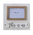 Creative Co-op us White & Black Wood Photo Frame, Grey