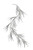 Creative Co-op Platinum Polyester Pine Garland, Silver