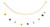Creative Co-op Multicolor Cotton Knit Poms Textile Garlands