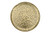 Creative Co-op Decorative 12.75" Round Embossed Metal Tray, Antique Brass