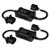Crownova Enhanced LED CANbus Decoder, Anti-Flicker Harness, Error Free Resistor for H13/9008